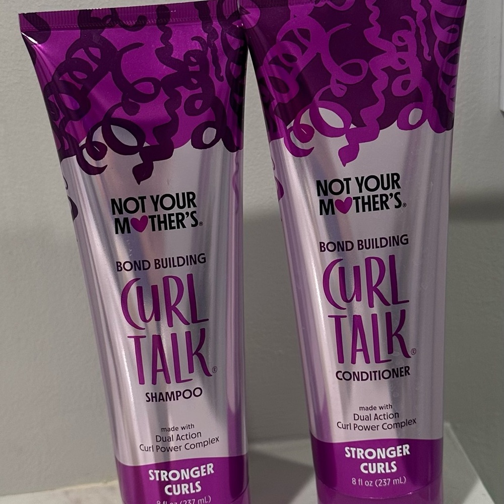 Not Your Mother's Curl Talk Bond Building Shampoo & Conditioner Bundle - Purple